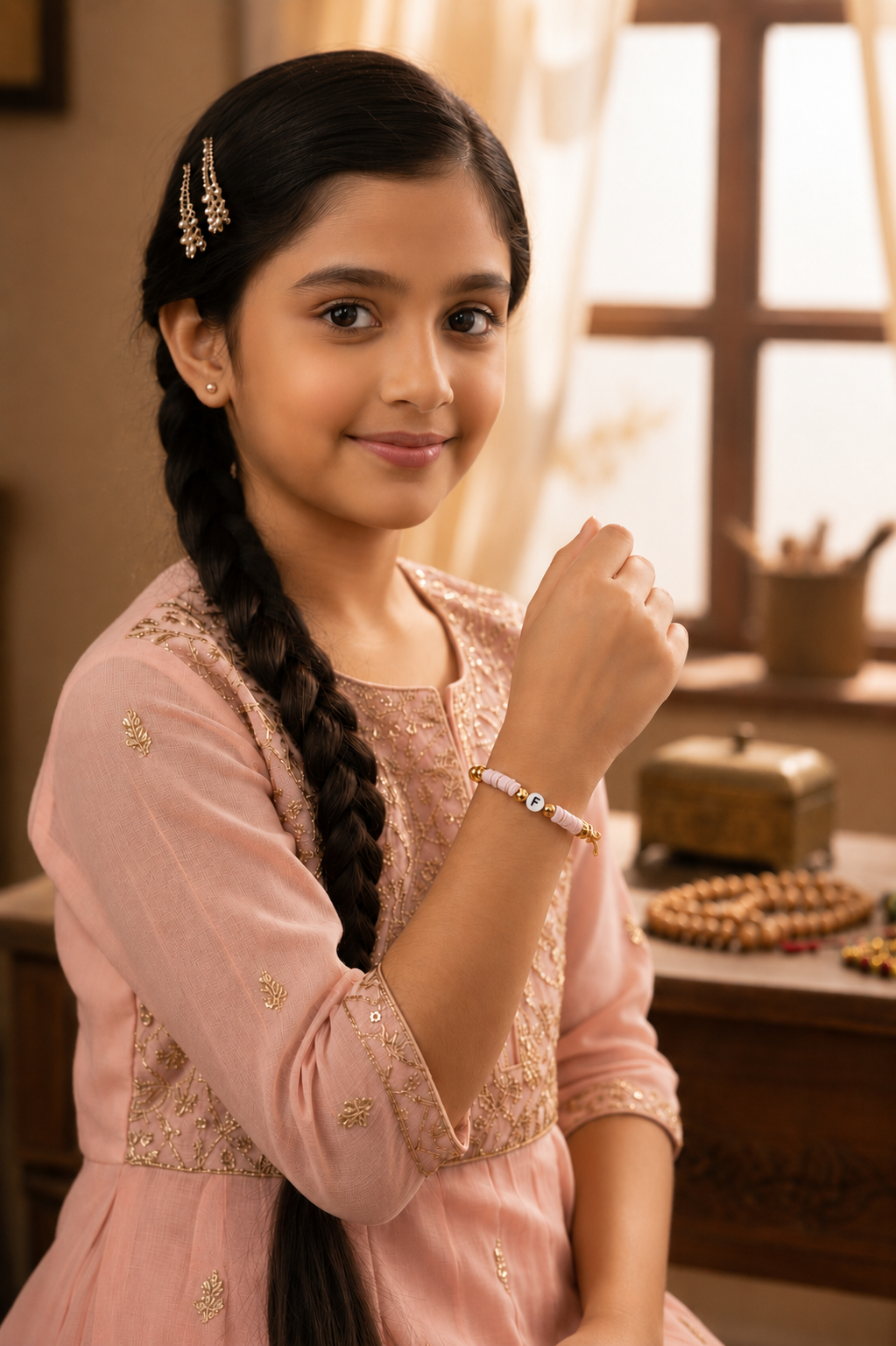 Bracelet with Name Initials
