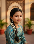 Silver jhumka