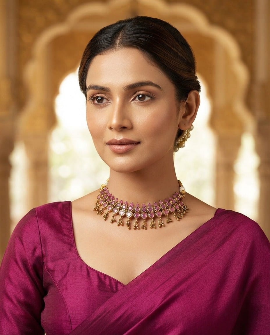 Ghungroo necklace: